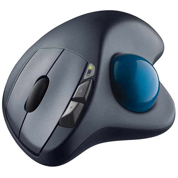 Logitech Cordless Optical TrackMan - Trackball Mouse Reviews