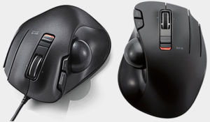 Elecom trackball range explained ex-g M-XT1DRBK M-XT2DRBK M-XT2URBK