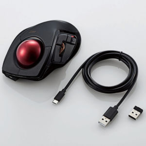 Elecom DEFT PRO M-DPT1MRXBK Trackball wired and wireless