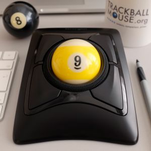 Kensington Expert Wireless pool 9-ball trackball 3