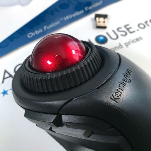 Kensington Orbit Fusion Wireless Trackball K72363WW scroll ring