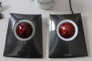 Kensington SlimBlade Pro Trackball K72080WW top compare